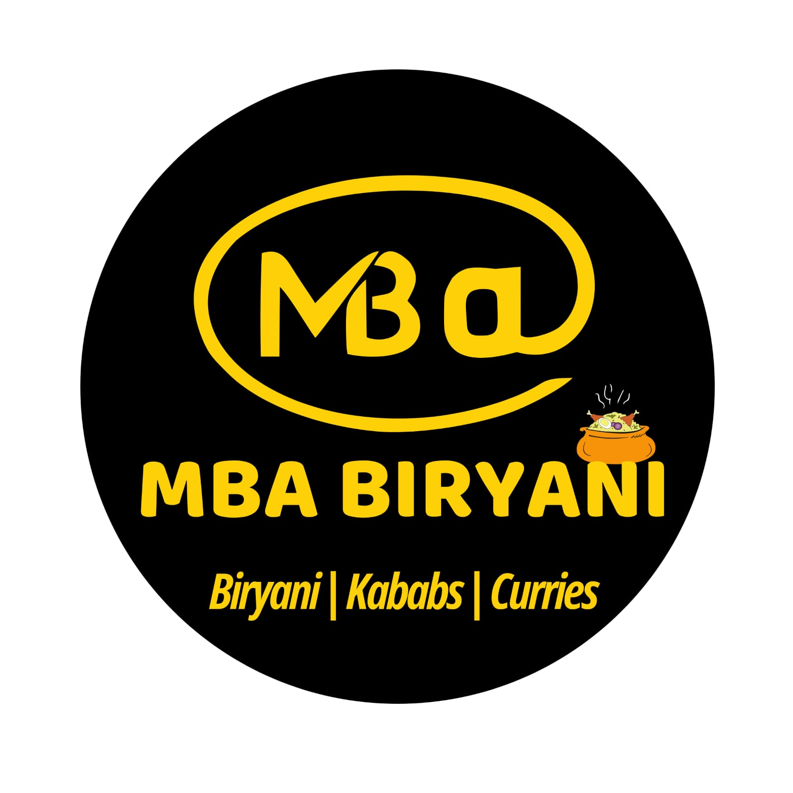 MBA Briyani Logo