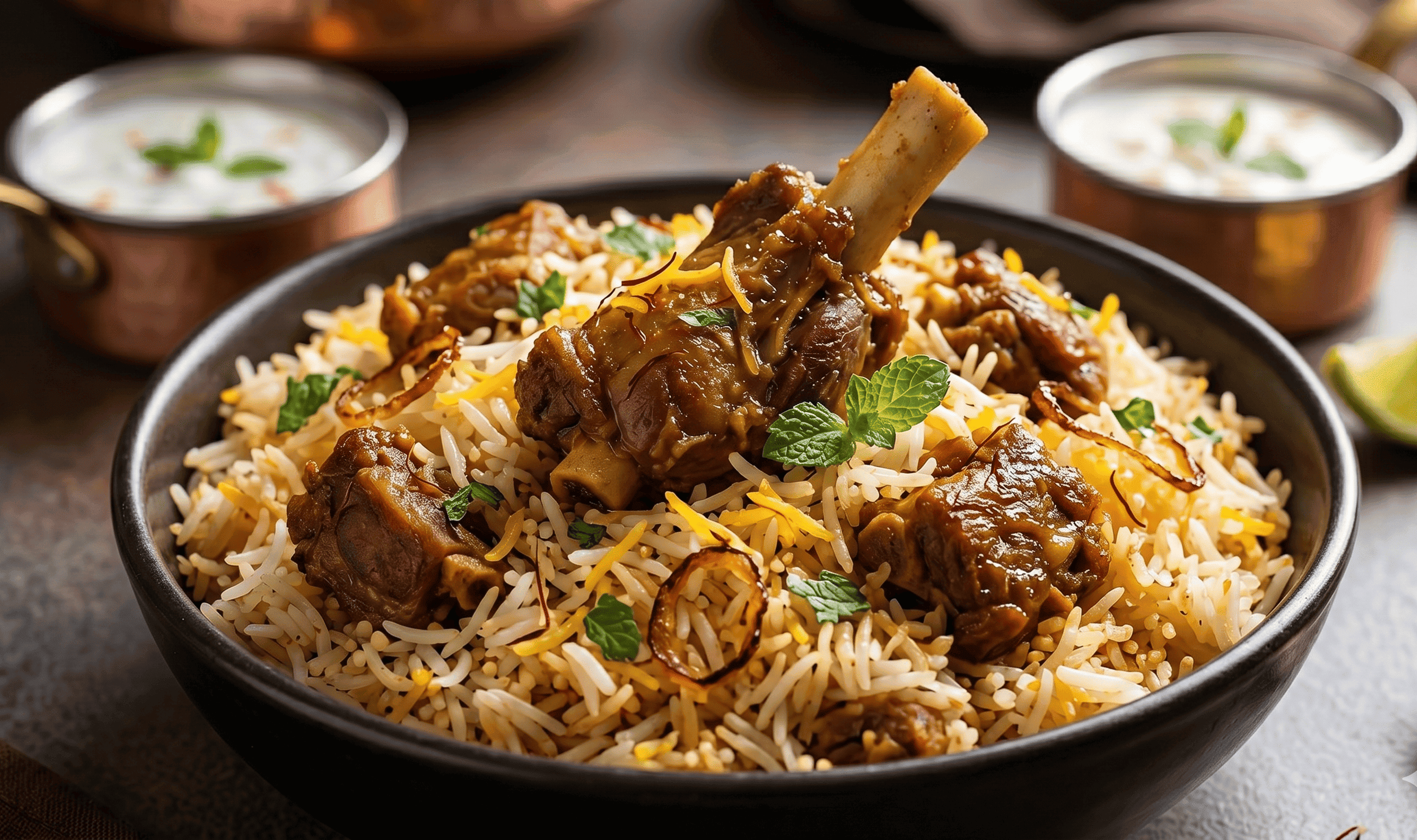Hyderabadi Mutton Dum Biryani